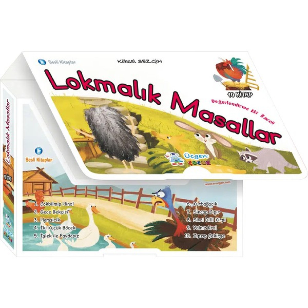 Lokmalık Masallar 10 Kitap - Köksal Sezgin Diğer Fiyatı
