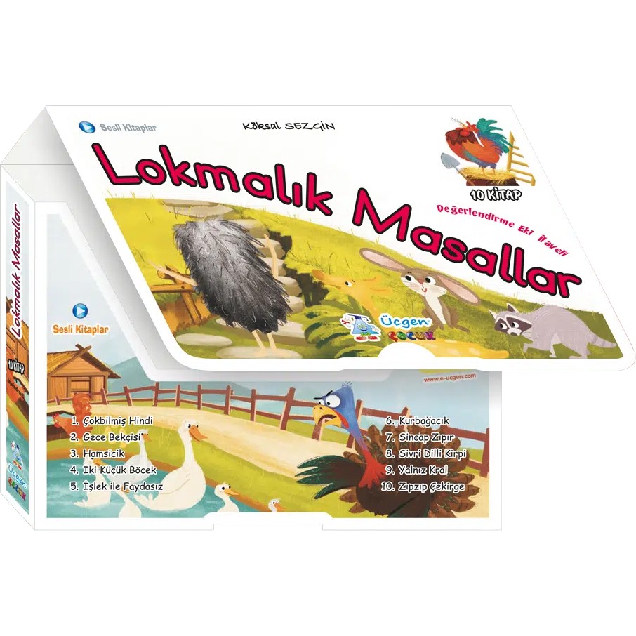 Lokmalık Masallar 10 Kitap - Köksal Sezgin Diğer Fiyatı