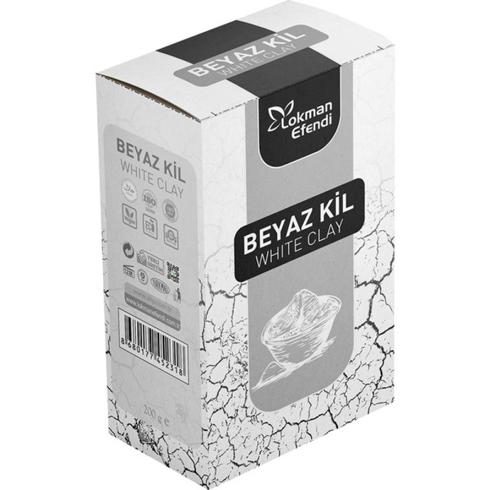Lokman Efendi Beyaz Kil 200 Gr Maskeler Fiyatı