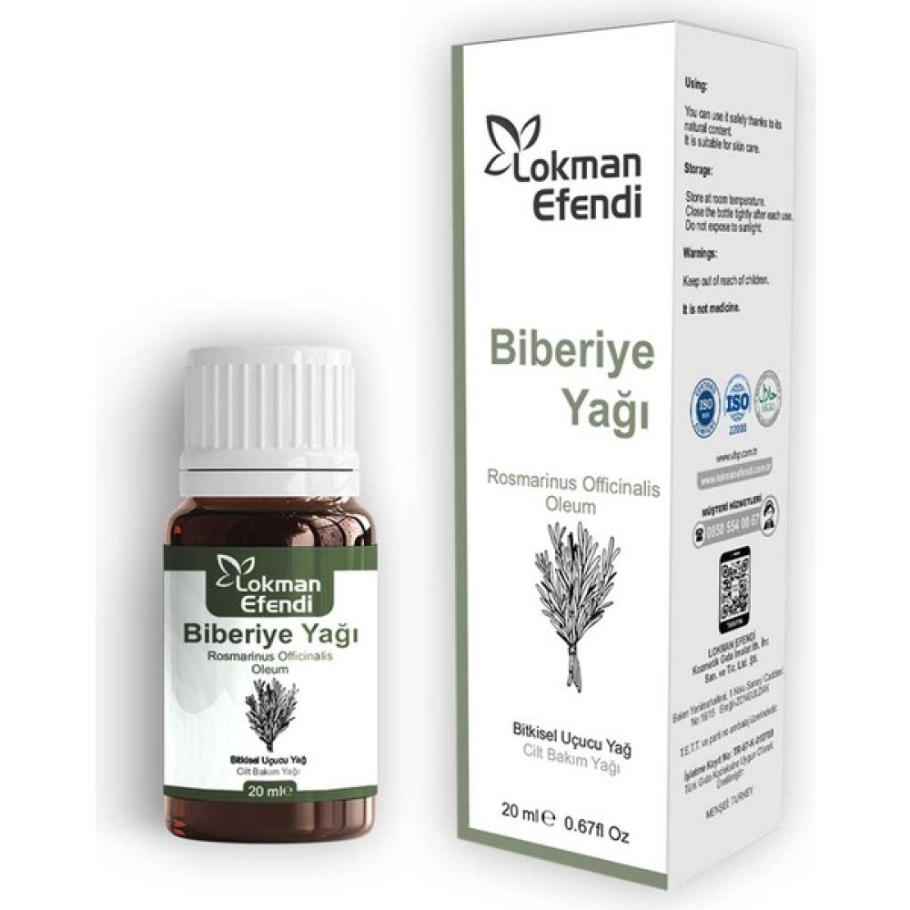 Lokman Efendi Biberiye Yağı 20 Cc - 20ML Nemlendiriciler Fiyatı