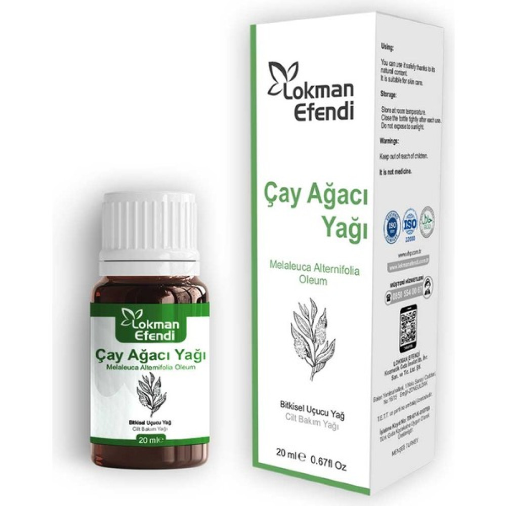 Lokman Efendi Çay Ağacı Yağı 20 Cc - 20ML Nemlendiriciler Fiyatı