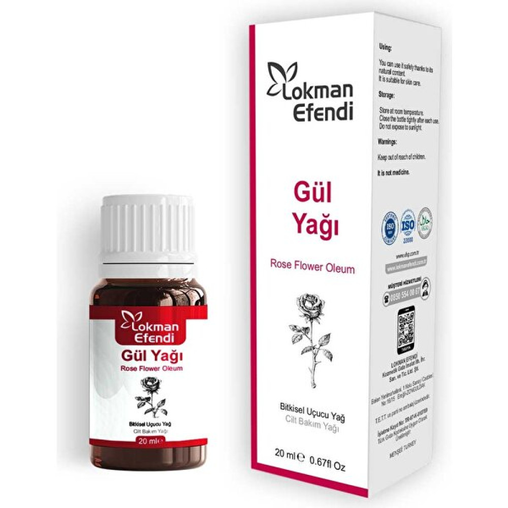 Lokman Efendi Gül Yağı 20 cc - A30 Nemlendiriciler Fiyatı