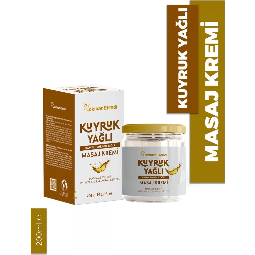 Lokman Efendi Kuyruk Yağlı Masaj Kremi 200 ml El Bakımı Fiyatı