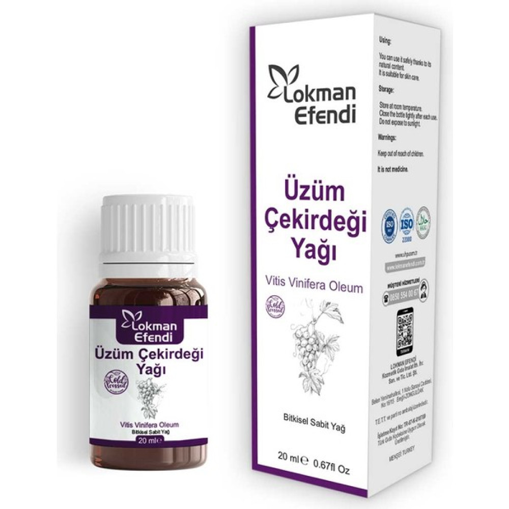 Lokman Efendi Üzüm Çek. Yağı 20 cc Nemlendiriciler Fiyatı