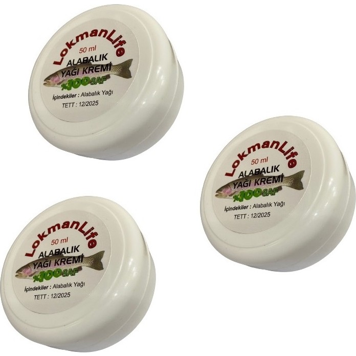 Lokman Life 3 Kutu Alabalık Yağı Kremi 3 x 50 ml - 1 Diğer Fiyatı