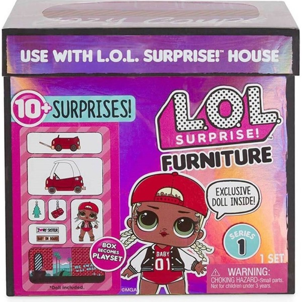L.o.l. Surprise! L.o.l Bebek ve Mobilya Oyun Seti LLU90000 Cozy Coupe - Renkli Oyuncak Fiyatı