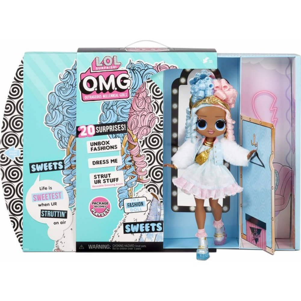 Lol Surprise Omg Sweets Fashion Bebek Giydirme Seti - 20 Sürpriz Oyuncak Fiyatı