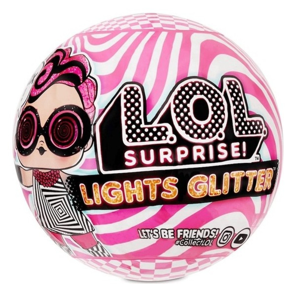 L.o.l. Surprise! Simli ve Işıklı L.o.l. Neon Bebekler 8 Sürpriz Lights Glitter LLUB4000 (Yurt Dışından) - Pembe Oyuncak Fiyatı