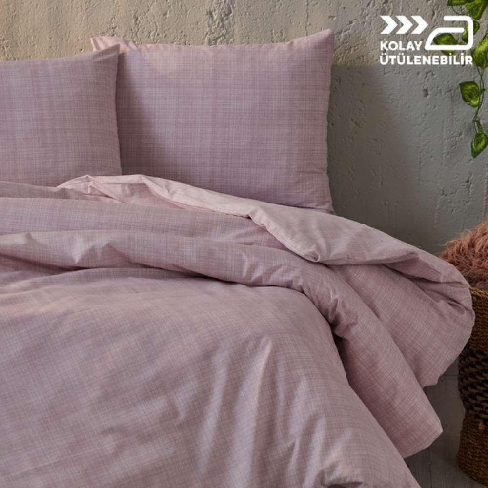 Lolavien Ibiza Tek Kişilik Nevresim Takımı - Pudra - 160 x 220 cm Nevresim Takımı Fiyatı