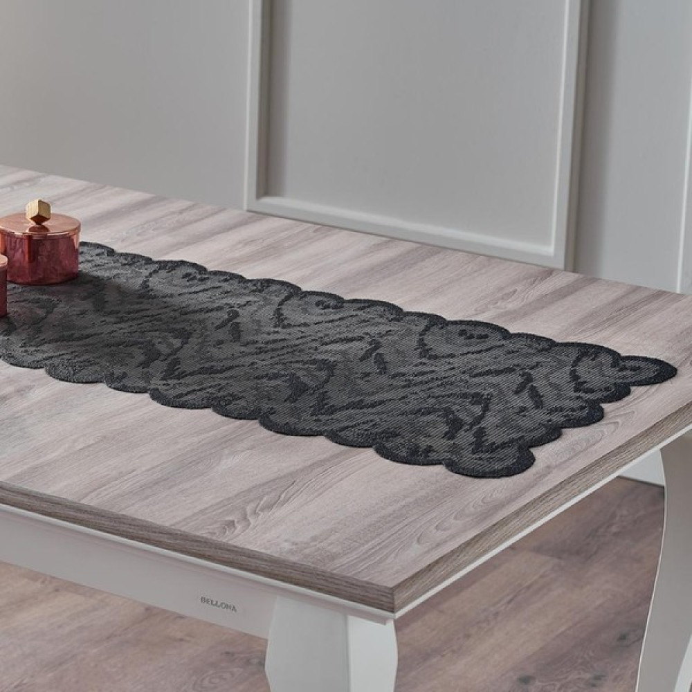 Lolavien Mira Runner 45X150CM - Antrasit - 45 x 150 cm Masa Örtüsü Fiyatı