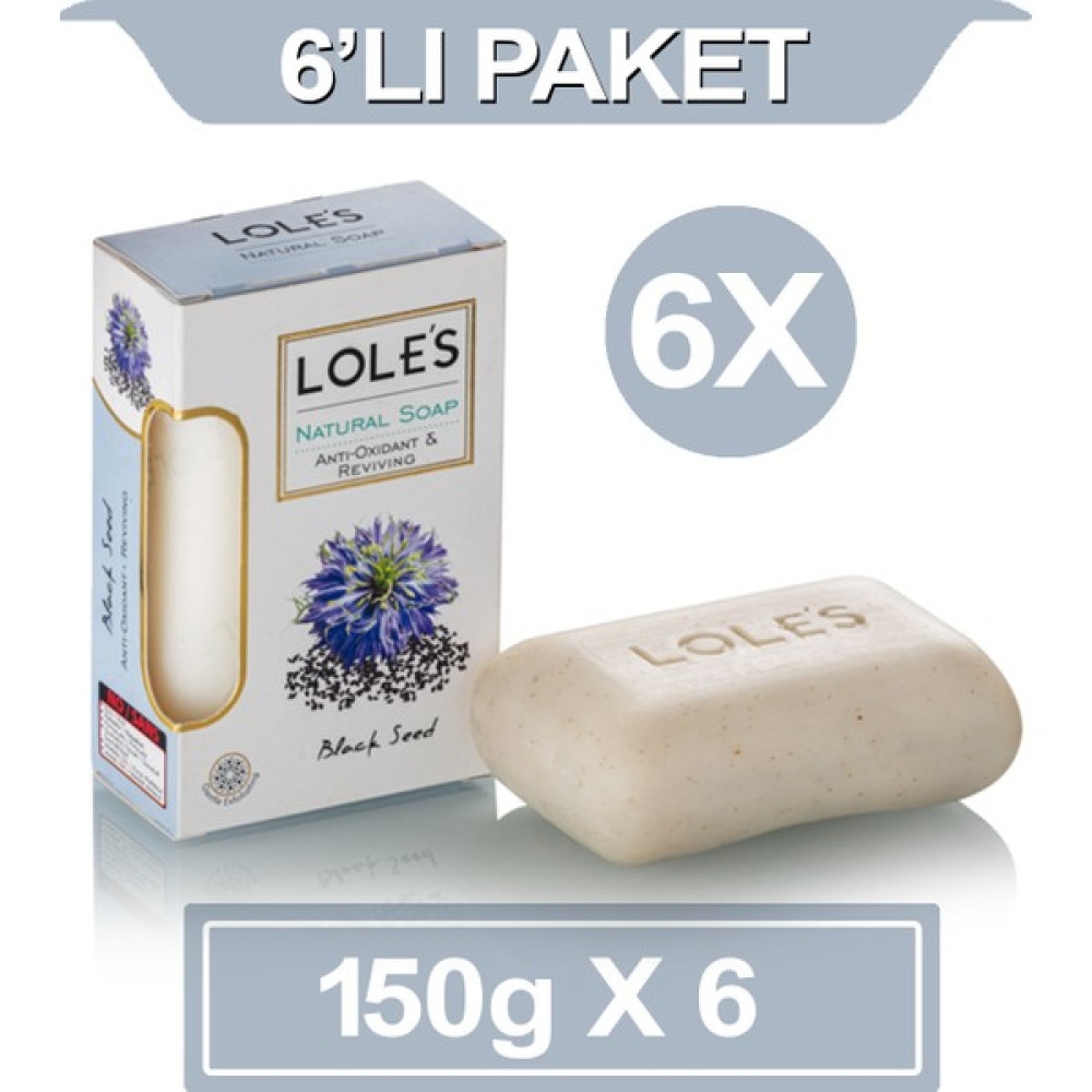 Lole's Lüks Bitkisel Biberiye & Nane Yaprağı Yağı Sabunu 6X150 gr Oto Boyaları Fiyatı
