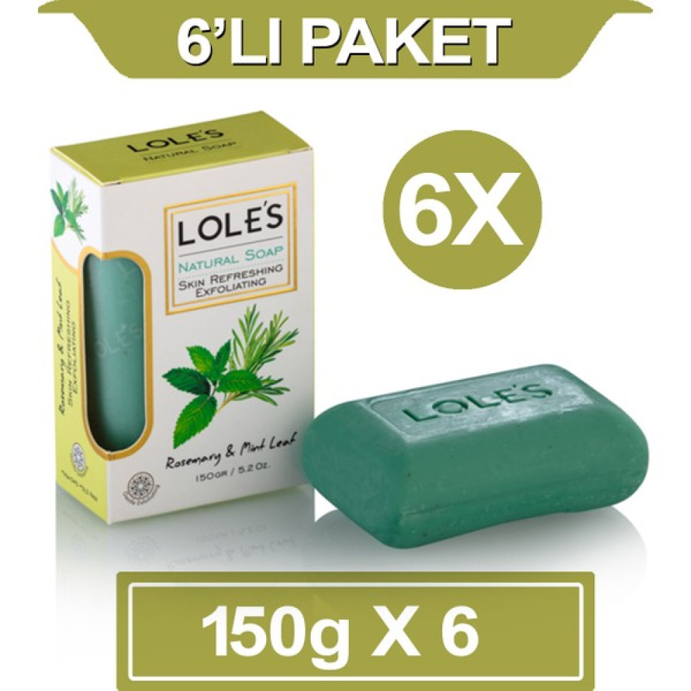 Lole's Lüks Bitkisel Çörek Otu Yağı Sabunu 6X150 gr Oto Boyaları Fiyatı