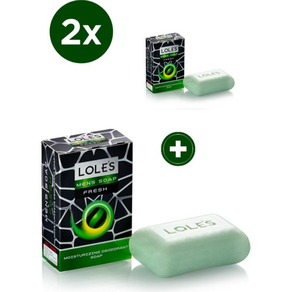 Lole's Lüks Erkek Sabunu - Fresh 2 adet 150 gr Oto Boyaları Fiyatı