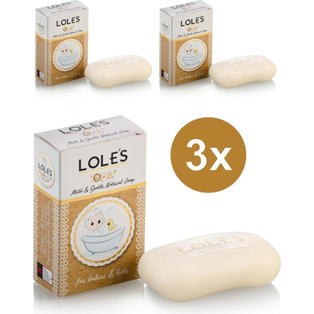 Lole's Premium Bebek Sabunu 3 x 100 gr Bebek Sabunu Fiyatı