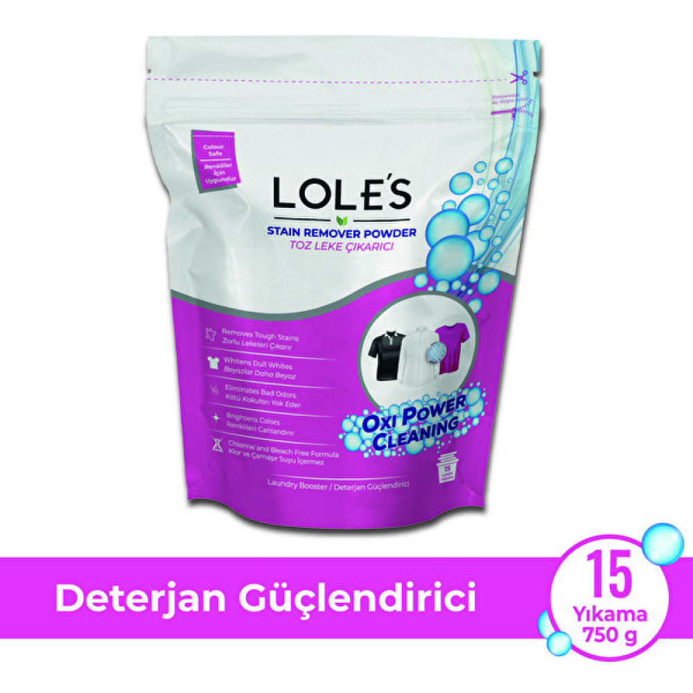 Lole's Toz Leke Çıkarıcı & Deterjan Güçlendirici - 750 gr Çamaşır Yıkama Fiyatı