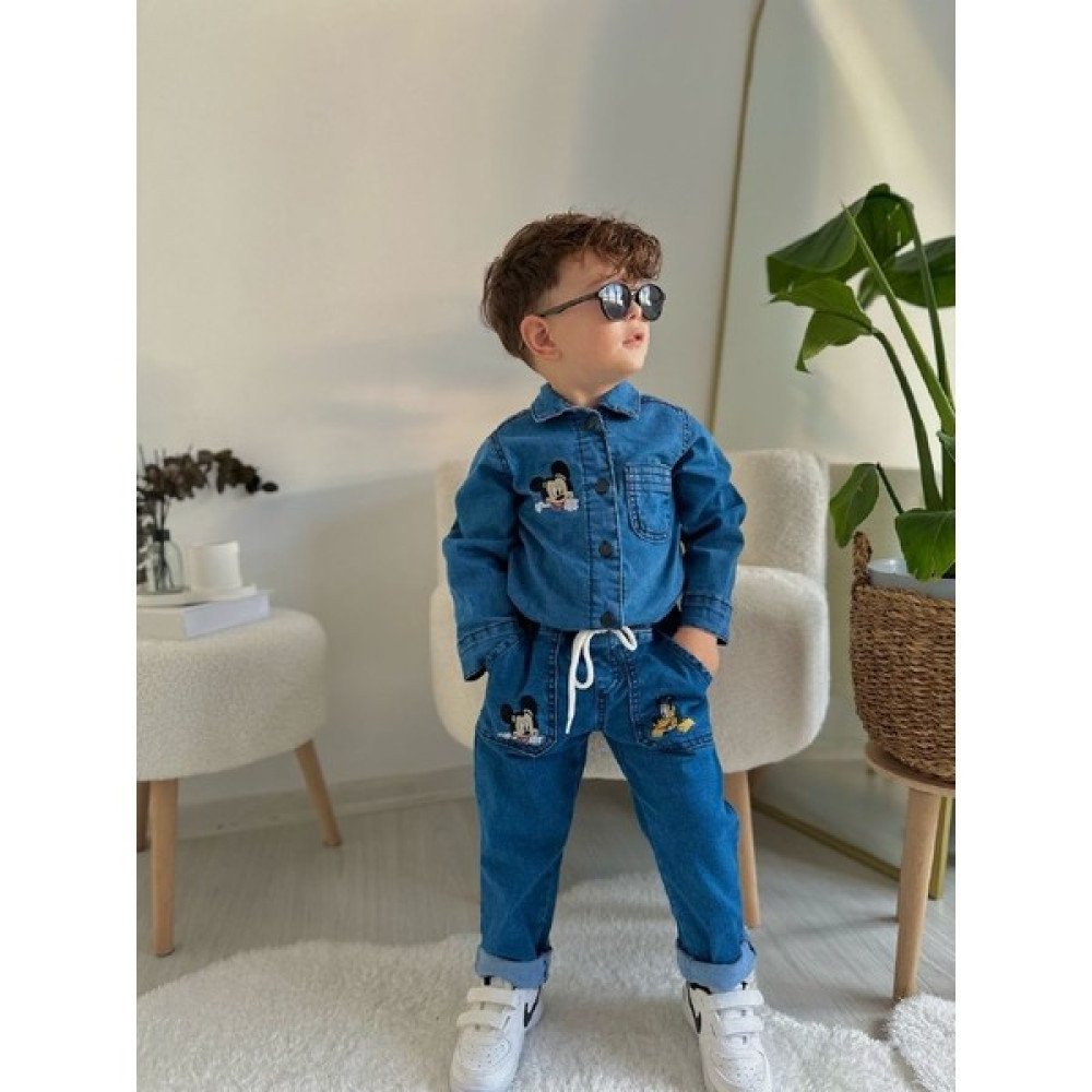 Lolipop Kids Store Erkek Çocuk Kot Pantolon Takım Erkek Çocuk Giyim Takımı Fiyatı
