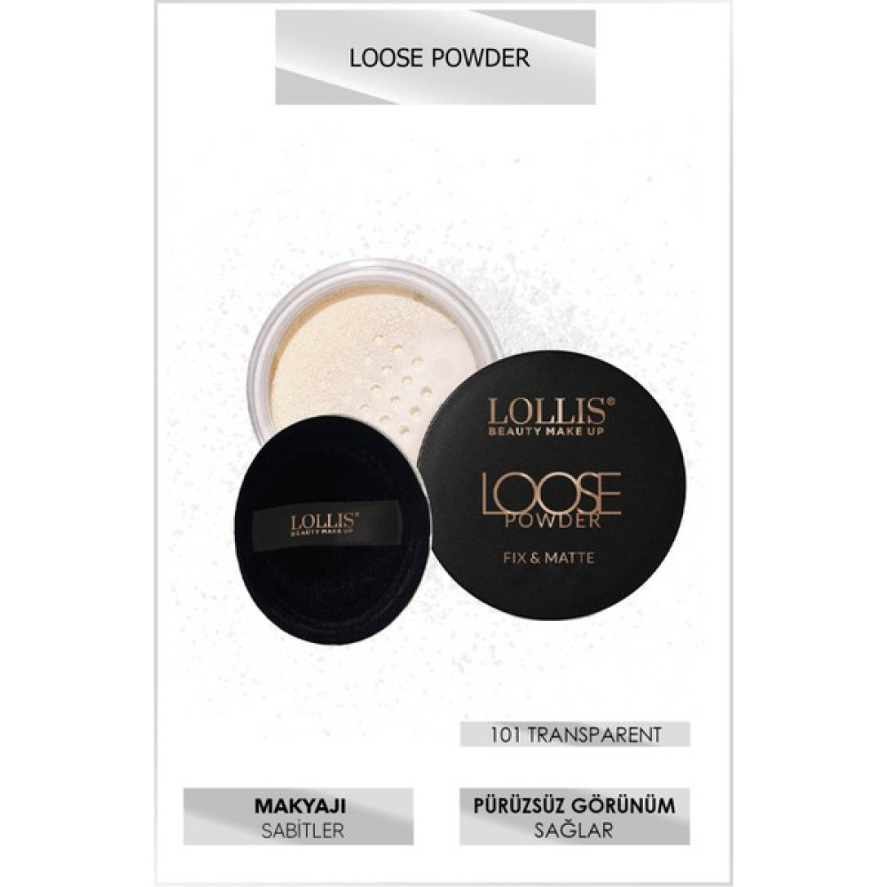 Lollis Loose Powder 101 / Mat Bitişli Transparan Pudra Oto Boyaları Fiyatı