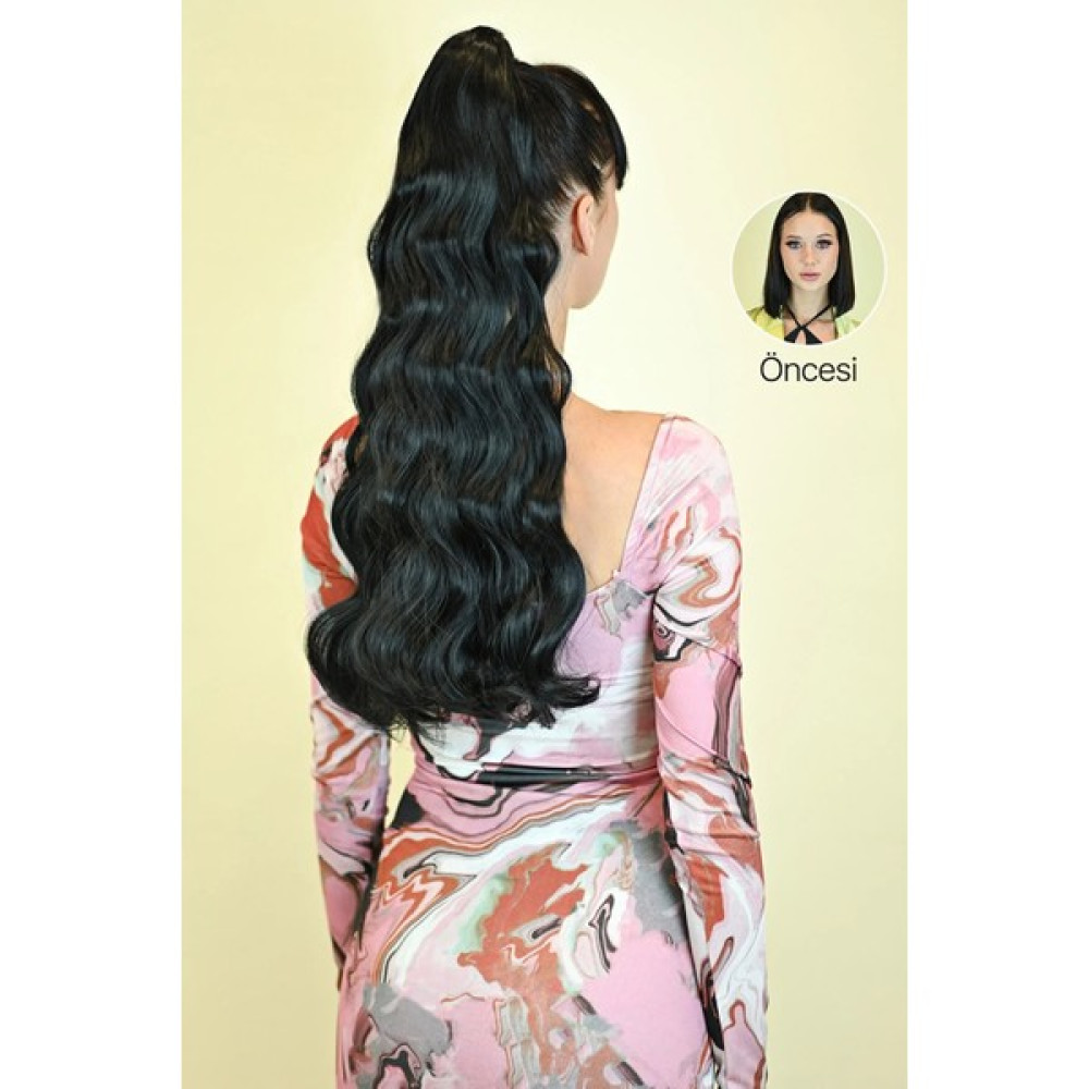 Lolly Pony 55 cm Fiber Dalgalı At Kuyruğu Jet Siyah - 90 Siyah Oto Boyaları Fiyatı