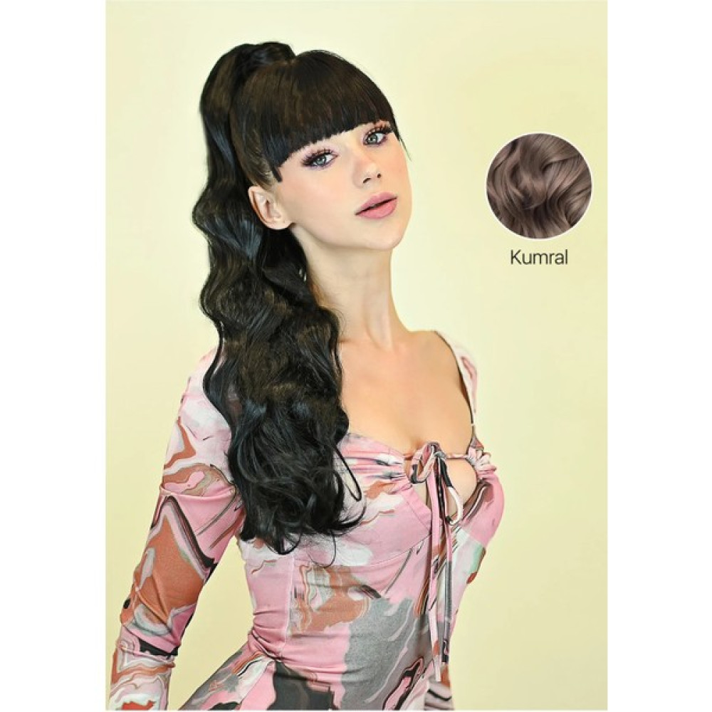 Lolly Pony 55 cm Fiber Dalgalı At Kuyruğu  Kumral Oto Boyaları Fiyatı