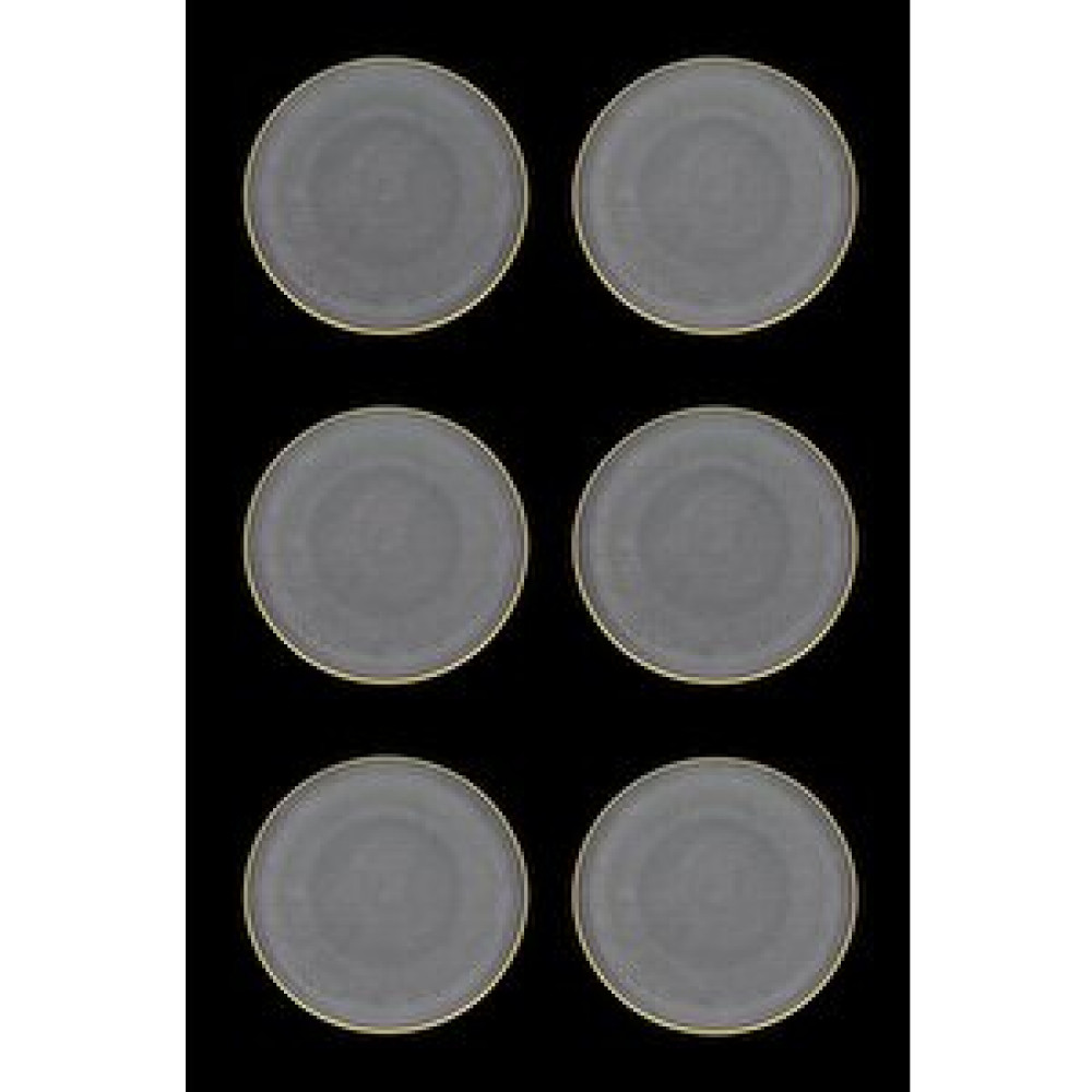 Lombardino Fabric 6'lı Supla Tabak 32 Cm Gold - Akc902 Mutfak Gereçleri Fiyatı