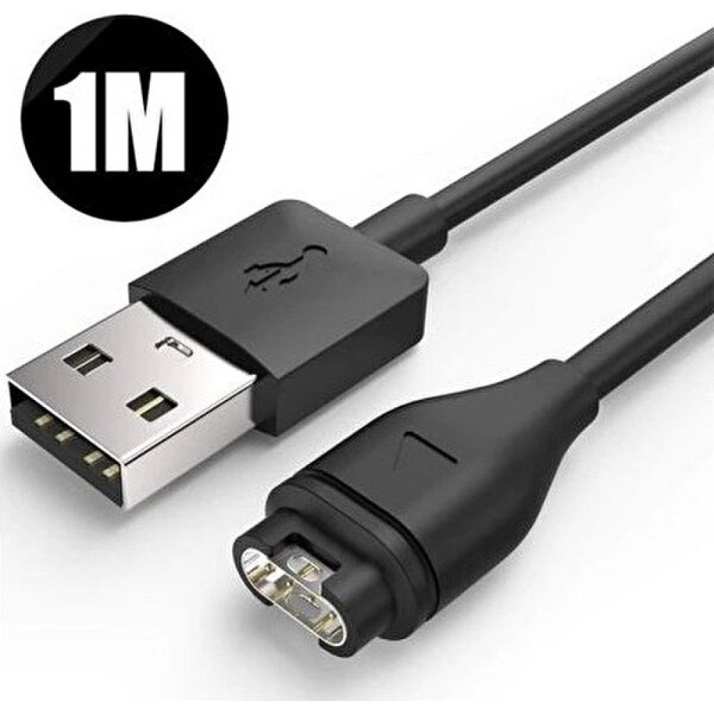 Lompon Garmin D2 Air X10 / D2 Mach 1 USB Şarj & Data Kablosu - Siyah Giyilebilir Teknoloji Aksesuarları Fiyatı