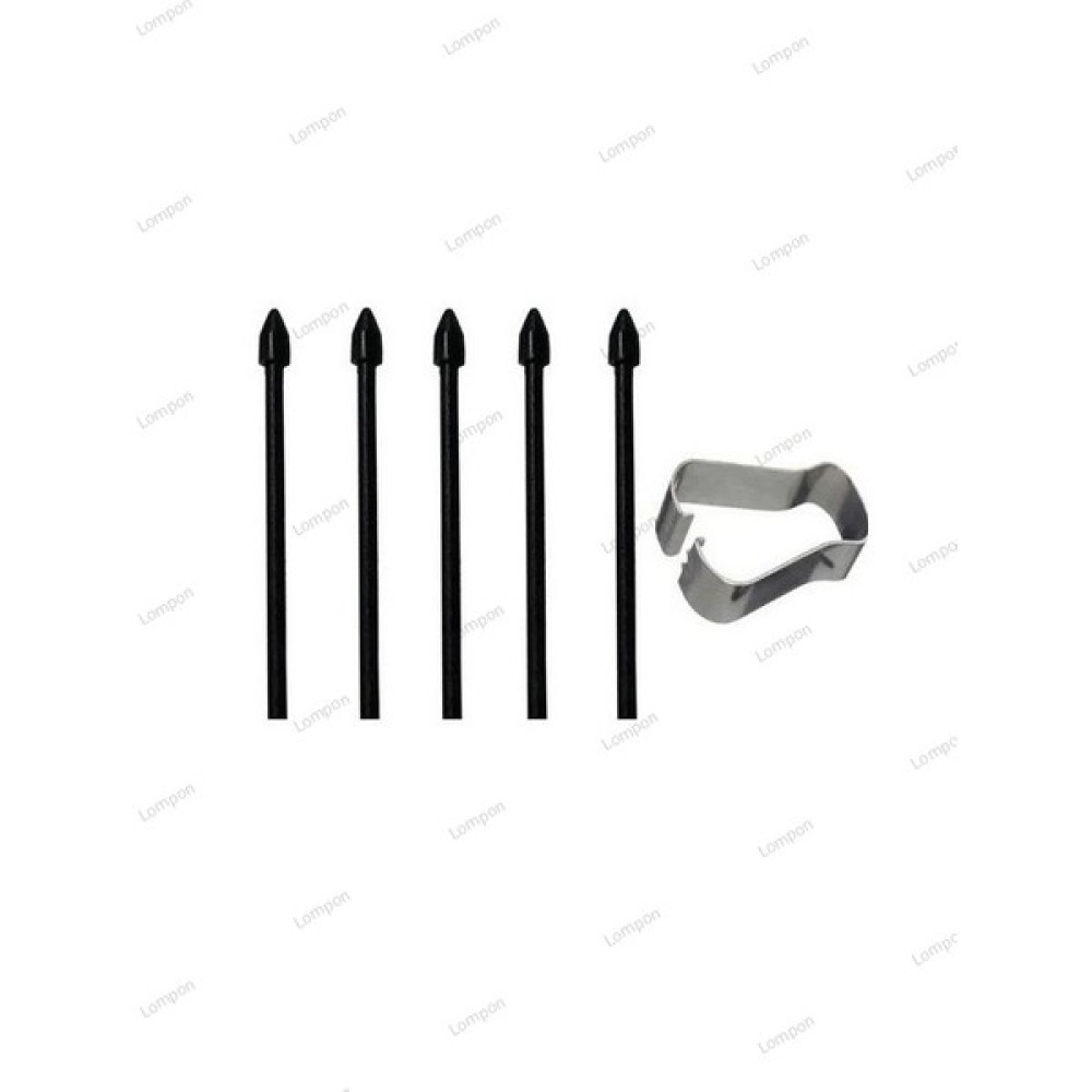 Lompon Samsung Galaxy Tab S8 / Tab S8 Plus / Tab S8 Ultra Kalem Ucu (5 Adet) Siyah Tablet Aksesuarı Fiyatı