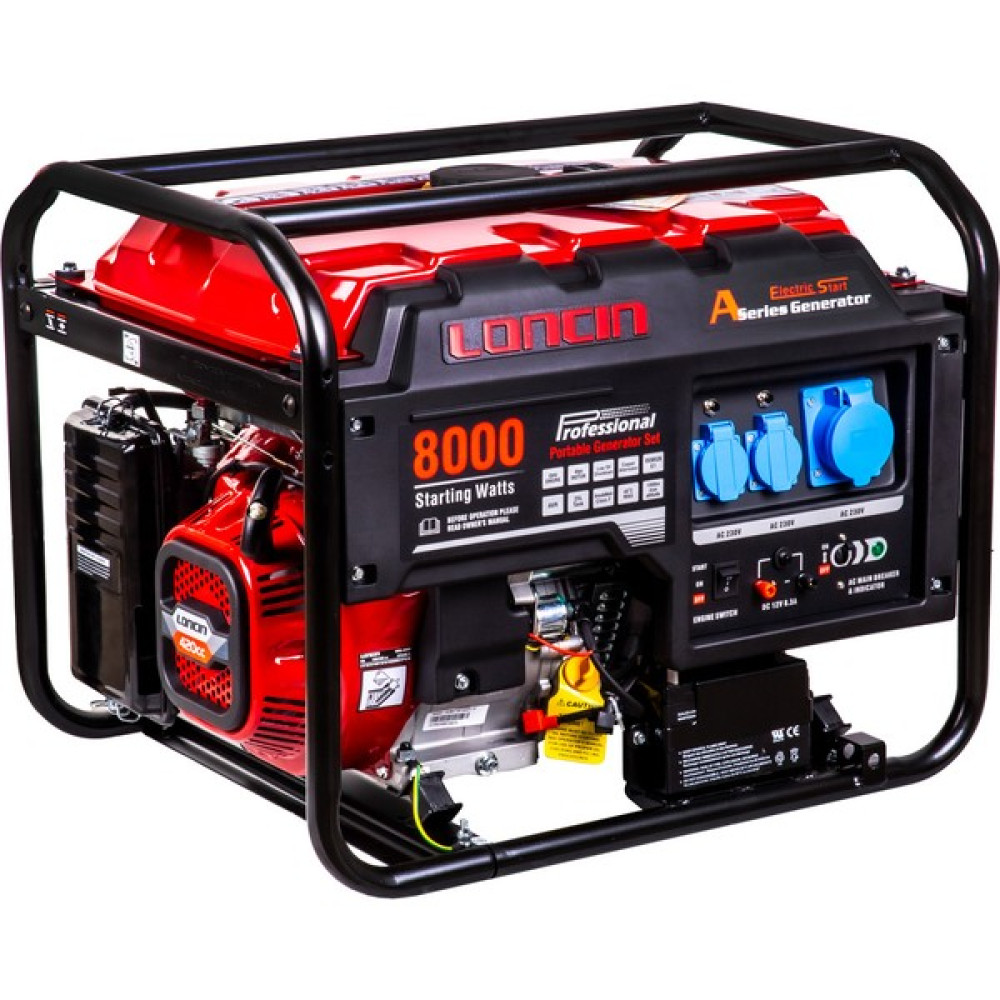 Loncın LC8000D-A Eur5 Jeneratör 6,5 Kw Marşlı Oto Boyaları Fiyatı