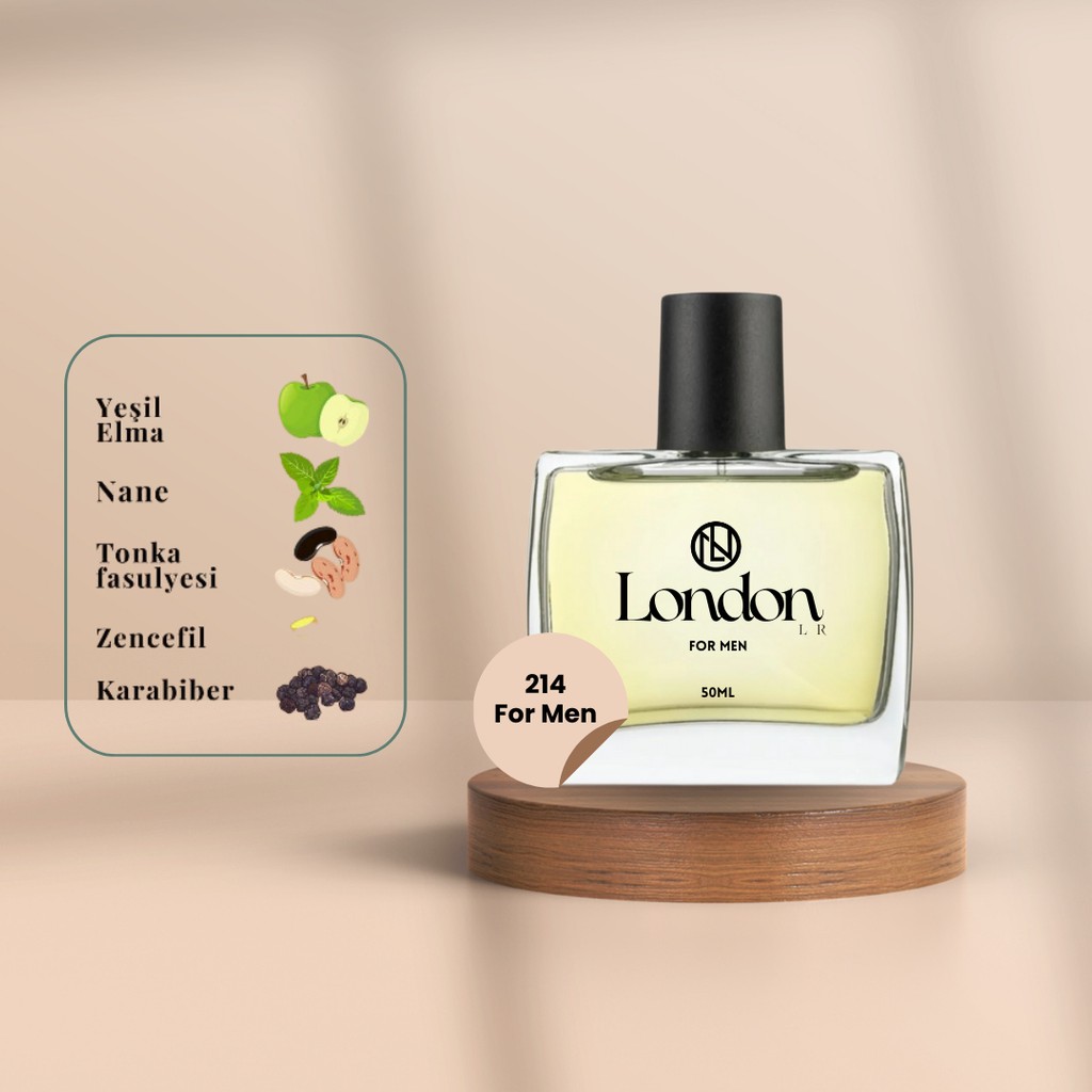 London LR 214 For Men 212 VIP - 50 ml Erkek Parfümleri Fiyatı