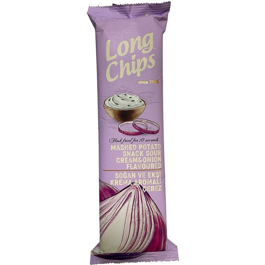 Long Chips Ekşi Kremalı ve Soğanlı Cips 75 gr Cips Fiyatı