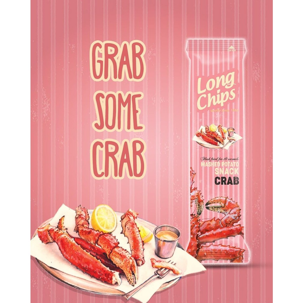 Long Chips Yengeç Aromalı Uzun Patates Cipsi 75 gr Deniz Ürünlü Çıtır Atıştırmalık Lezzeti Diğer Fiyatı