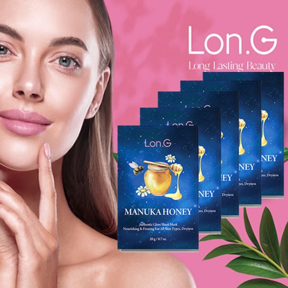 Lon.G K-Beauty Kore 5'li Manuka Ballı Gerçek Parıltı Yüz Maskesi Geliştirilmiş Cilt Bariyeri Oto Boyaları Fiyatı