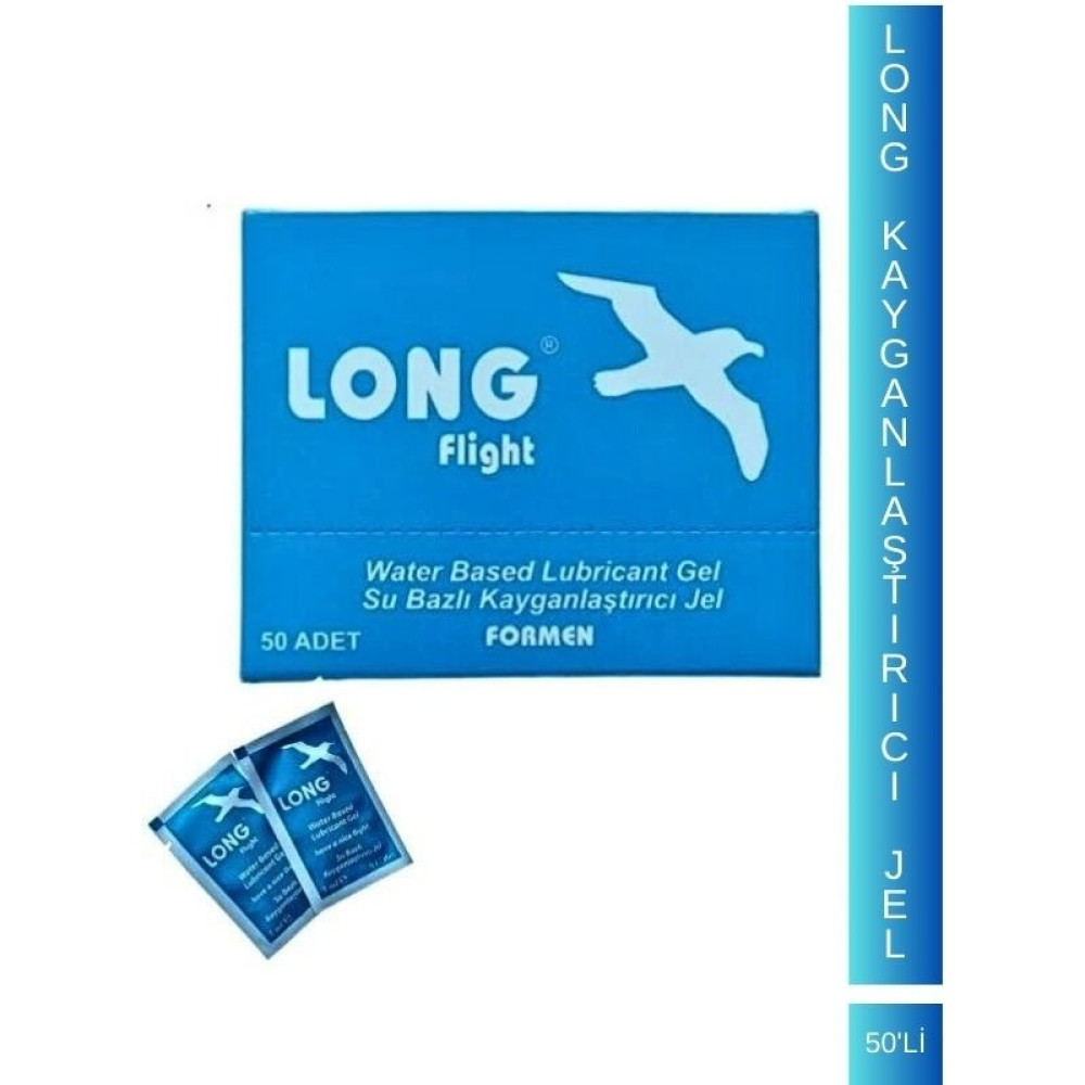 Long Mendil Long Flight Jel 50'li 1 Paket Kayganlaştırıcı Jel Fiyatı