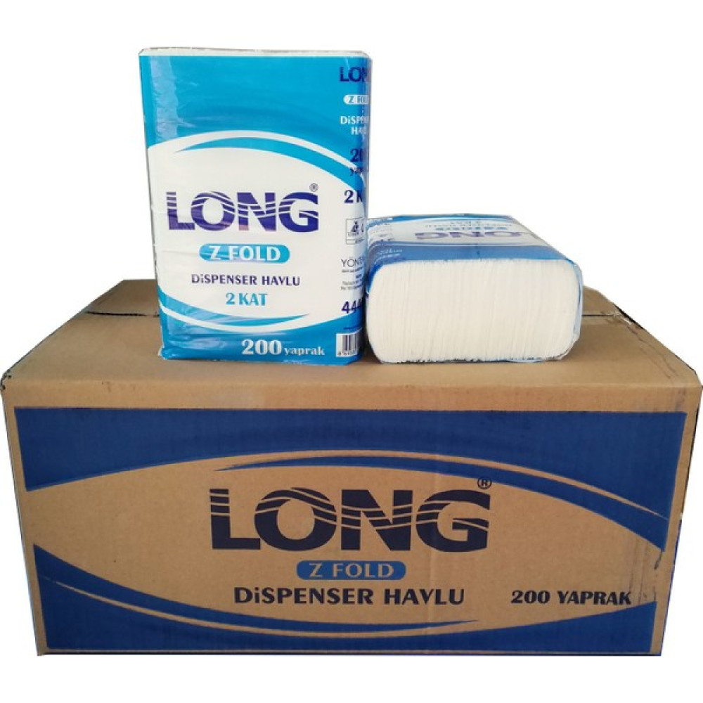 Long Z Kat Dispenser Havlu 200'LÜ - Beyaz Oto Boyaları Fiyatı