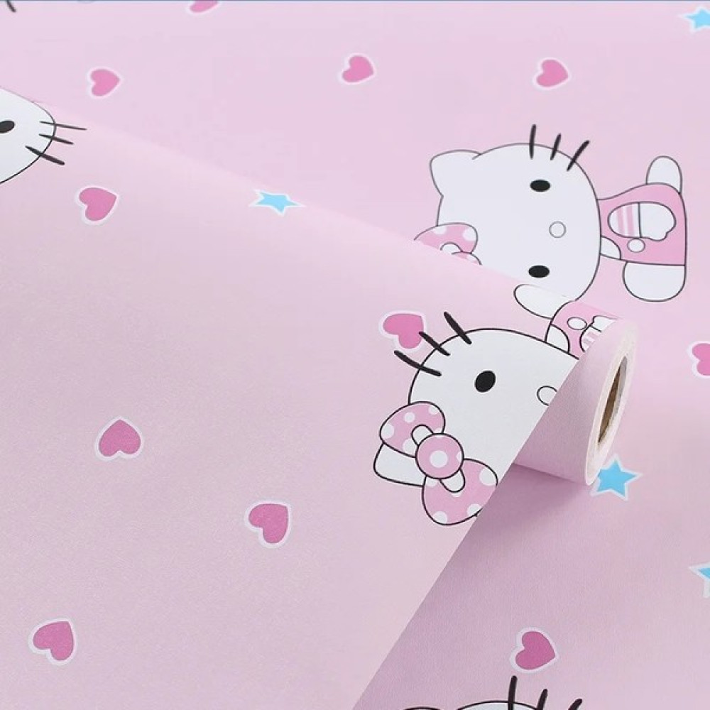 Longbang Shop No.1 Stili 45CMX10M Karikatür Duvar Kağıdı Kendinden Yapışkanlı Su Geçirmez ve Nem Geçirmez Yatak Odası Çocuk Odası Dekoratif Dıy Duv... Duvar Kağıdı Fiyatı