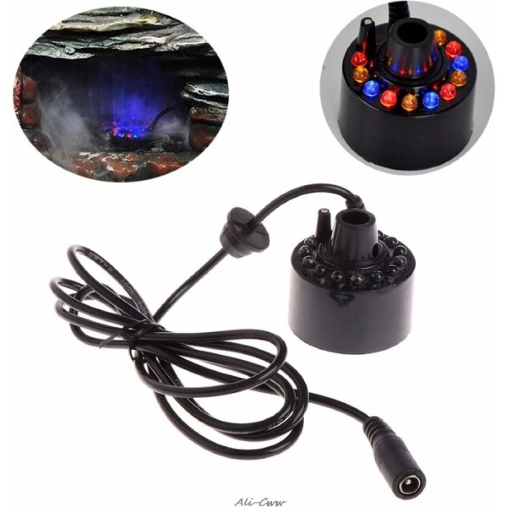 Longbangdian Shop 12 LED Işık Ultrasonik Mist Maker Sisleyici Su Çeşmesi Gölet Kapalı Açık Akvaryum Balık Tankı Malzemeleri Yeni (Yurt Dışından) Evcil Hayvan Ürünleri Fiyatı
