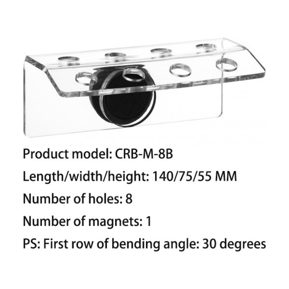 Longbangdian Shop Manyetik Crb-M-8b Stili Deniz Kaynakları Akvaryum Akrilik Manyetik Mercan Frag Rafları Cam Kalınlığı Için Fiş Tutucu Braketi (Yurt Dışından) - 1 Oto Boyaları Fiyatı