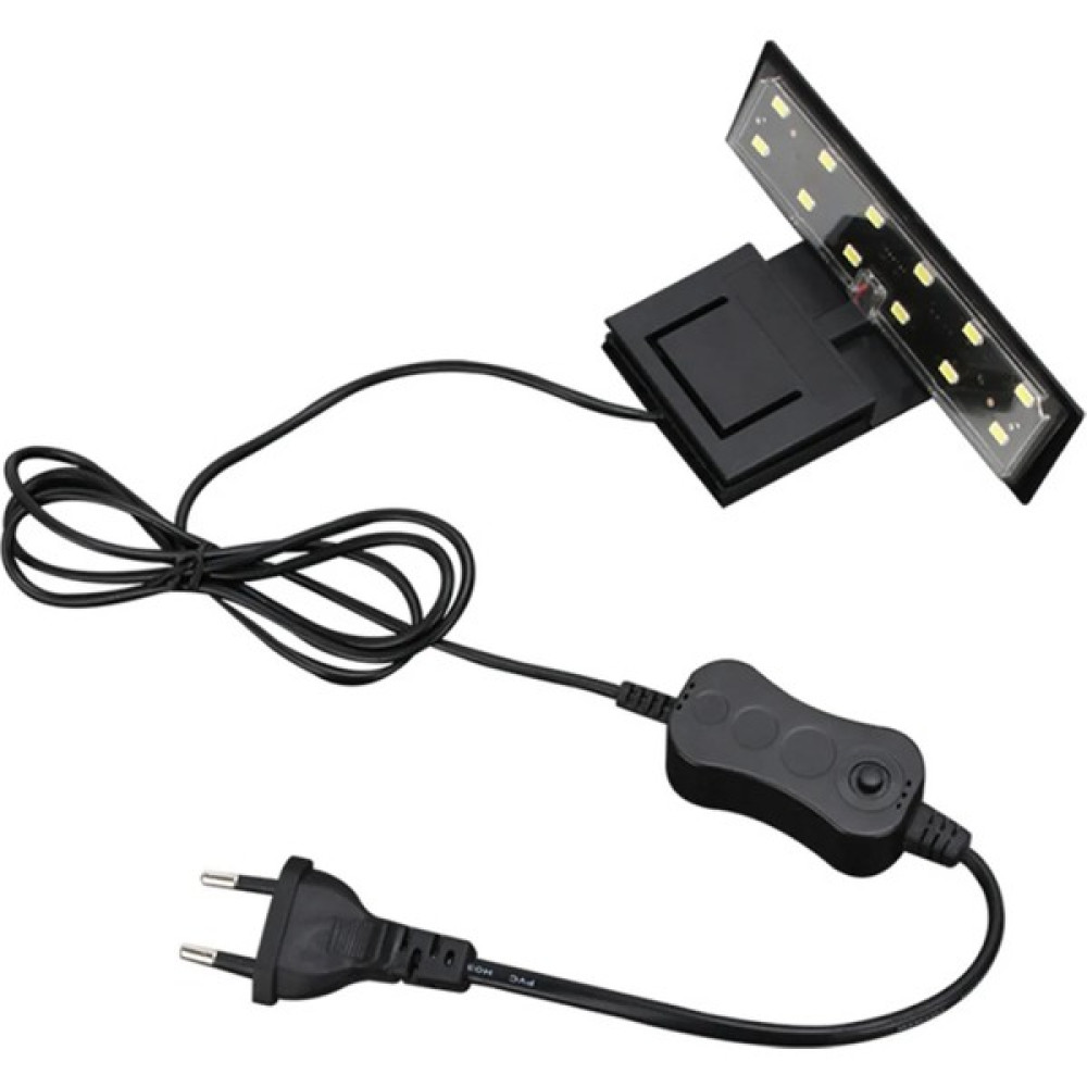 Longbangdian Shop Siyah Stil 5W Ultra Ince Akvaryum LED Işık Ultra Parlak Clip-On Aydınlatma Lambası 12 LED Dekor Iç Aydınlatma Akvaryum Aksesuarla... Evcil Hayvan Ürünleri Fiyatı