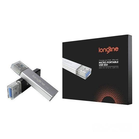 Longline Micro Portable 256GB Usb SSD Flash Bellek
