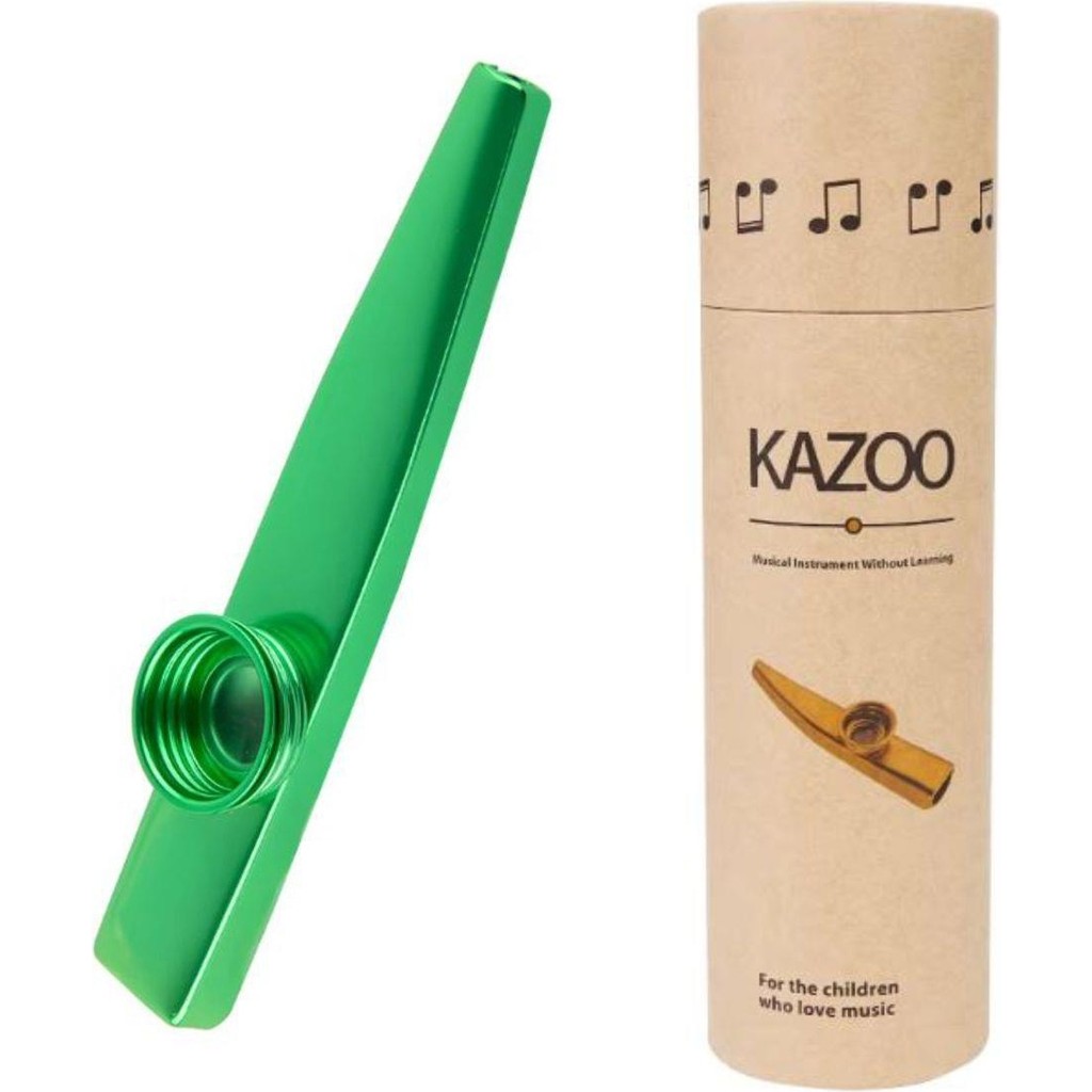 LongMoon MK-01G Metal Kazoo Kutulu Alüminyum Alaşım Yeşil Diğer Fiyatı