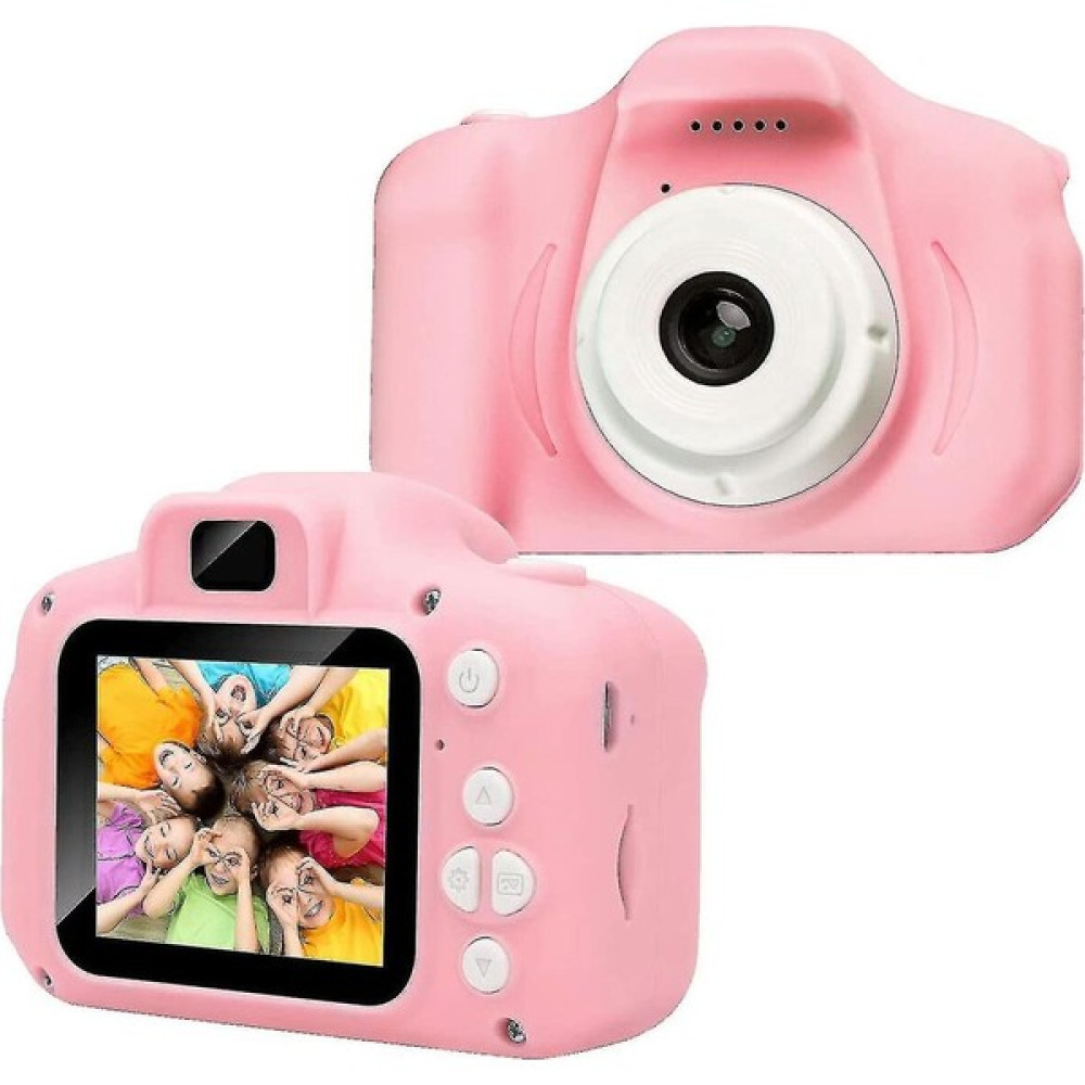 Longsdom Dijital Fotoğraf Makinesi Çocuk Mini 1080P Hd Kamera Selfie - Pembe Oto Boyaları Fiyatı