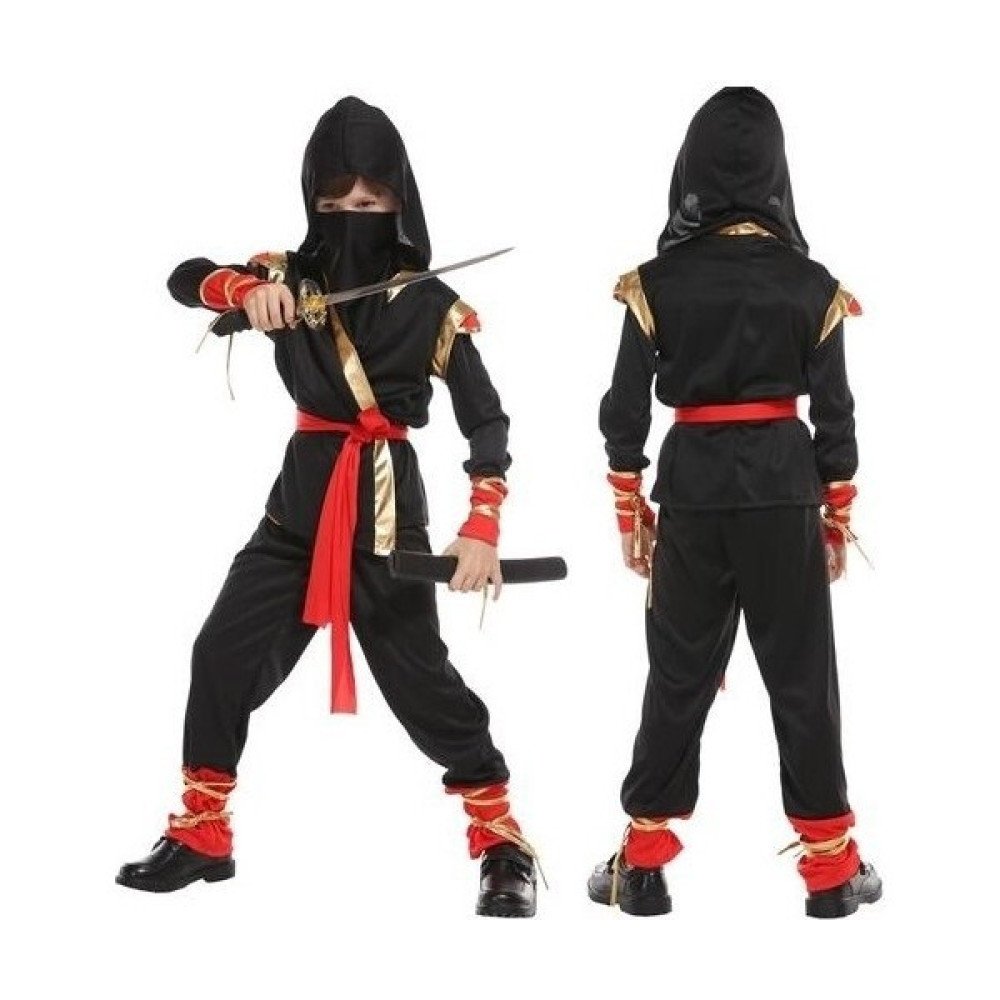 Lonnihb Haitun Korsan Cosplay Erkek Suit Mavi Fantasia Ninja Çocuk Kostüm Soğuk ve Uzun Kollu Pantolon | Erkek Kostümleri (Siyah) (Yurt Dışından) Oyuncak Fiyatı