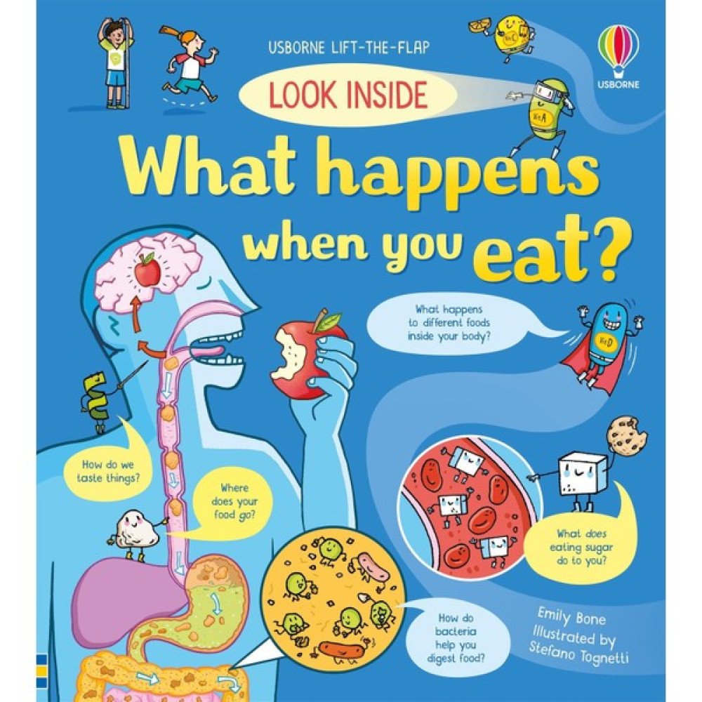 Look Inside What Happens When You Eat Okul Öncesi Eğitici & Öğretici Kitaplar Fiyatı