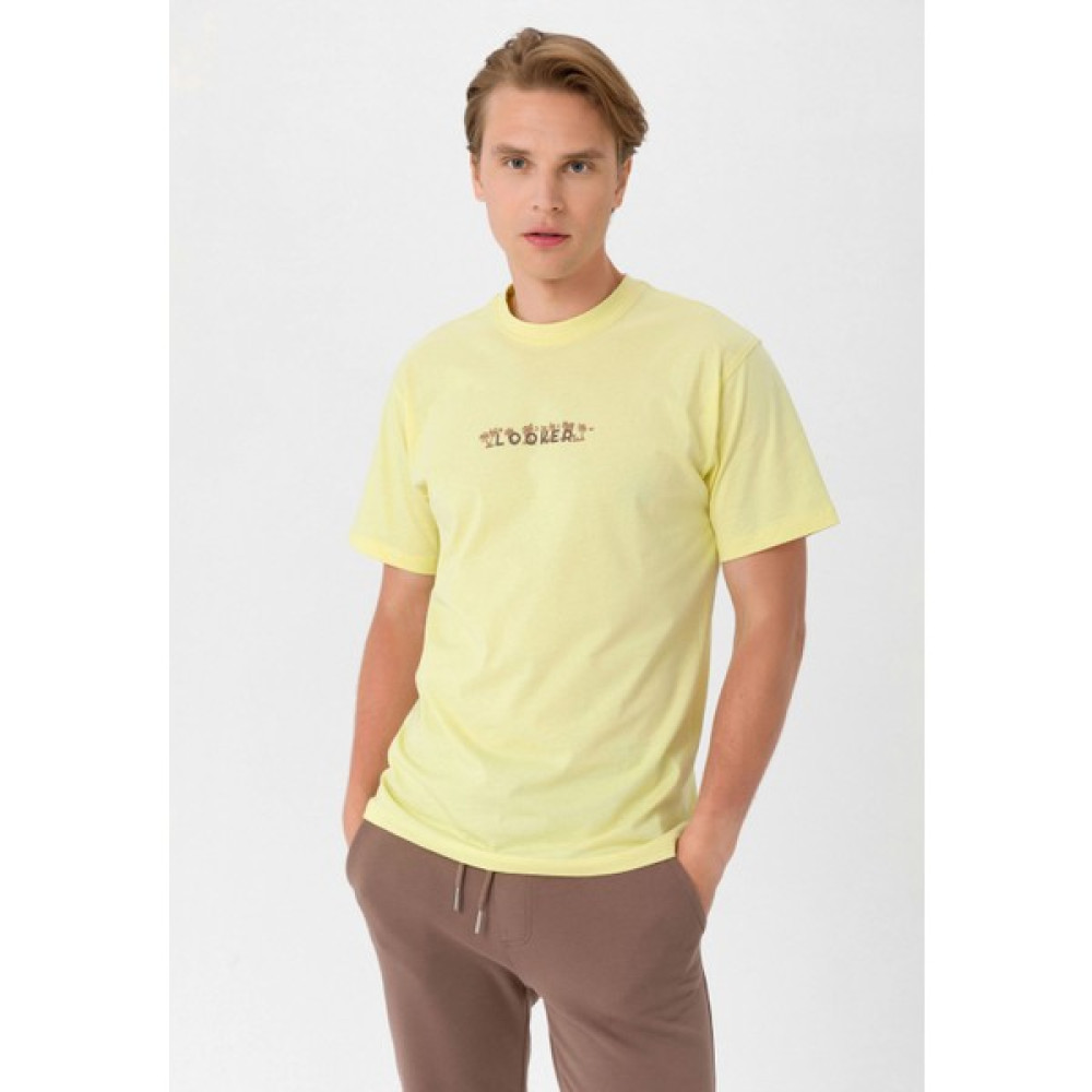 Looker Erkek Baskılı Oversize T-Shirt Erkek T-shirt Fiyatı