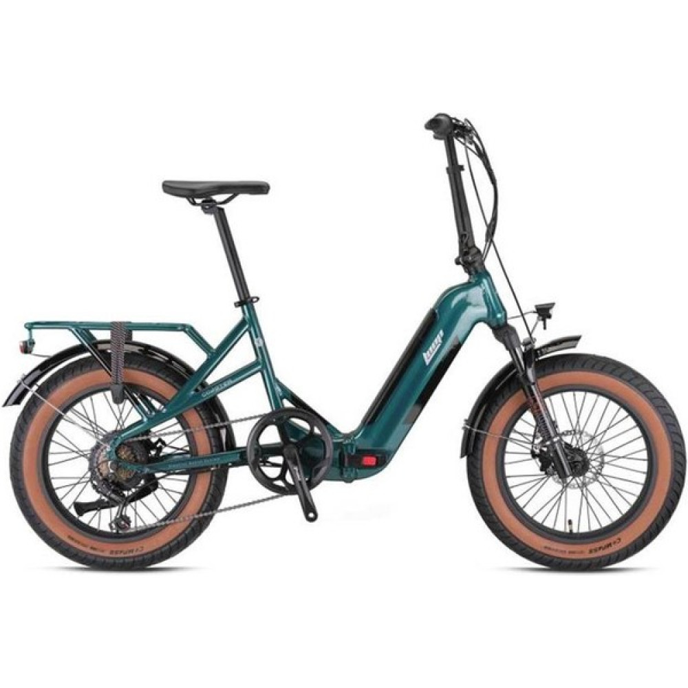 Loop Coaster - 20 - Katlanır (Fat Bike) - 7 Vites - Elektrikli - Yeşil-Gri Elektrikli Bisikletler Fiyatı