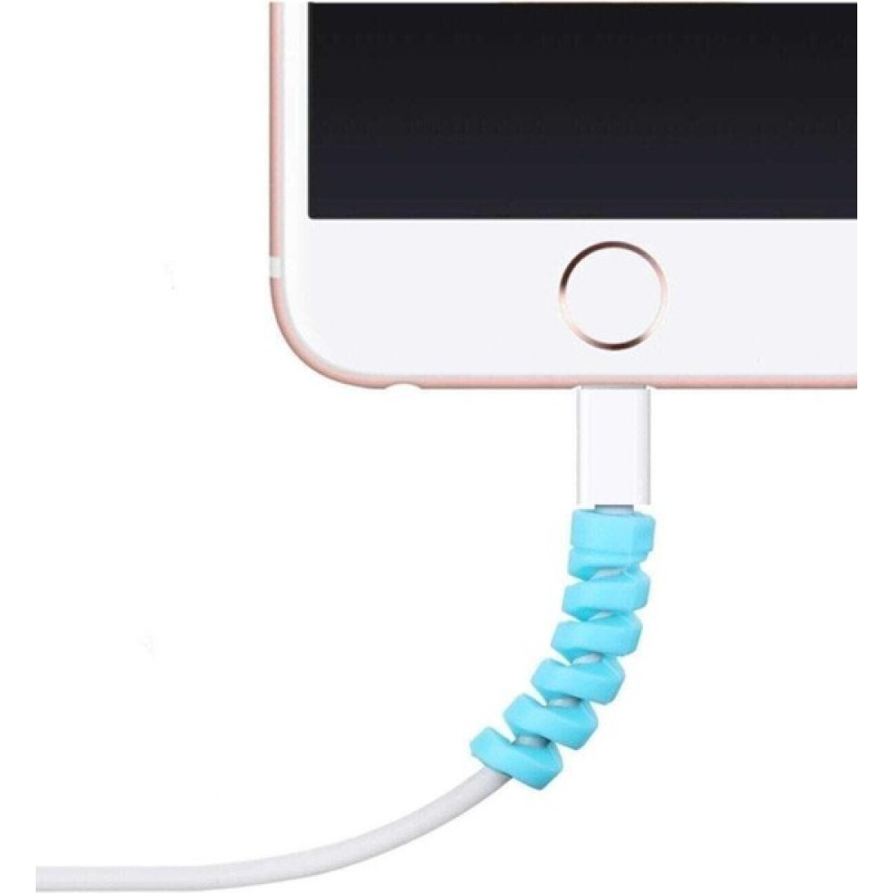 Loovox Spiral Kablo Koruyucu 4'lü Silikon Set Telefon Kablo Koruyucusu Cep Telefonu Kablosu Fiyatı