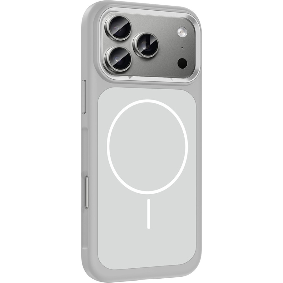 Lopard iPhone 17 Pro Max Kılıf Mgsafe Şarj Destekli Metal Kamera Koruyucu Çerçeveli Sanremo Silikon Kapak Beyaz Abis Kozmik Turuncu Gümüş Cep Telefonu Kılıfı Fiyatı