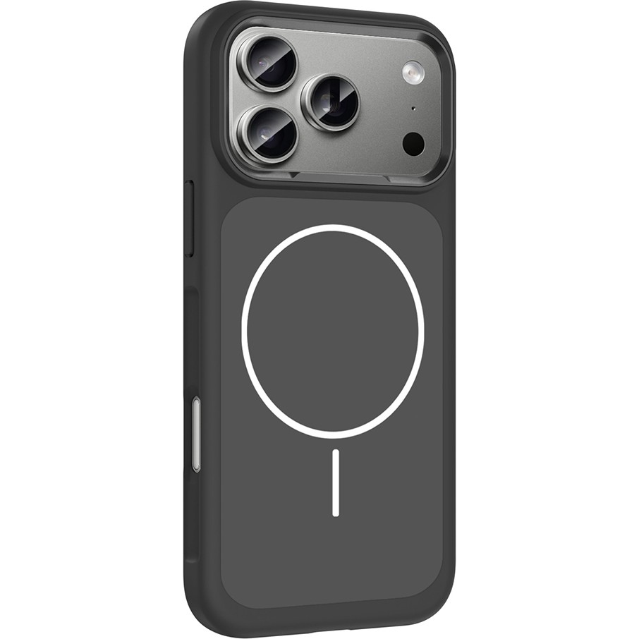 Lopard iPhone 17 Pro Max Kılıf Mgsafe Şarj Destekli Metal Kamera Koruyucu Çerçeveli Sanremo Silikon Kapak Beyaz Abis Kozmik Turuncu Gümüş - Siyah Cep Telefonu Kılıfı Fiyatı