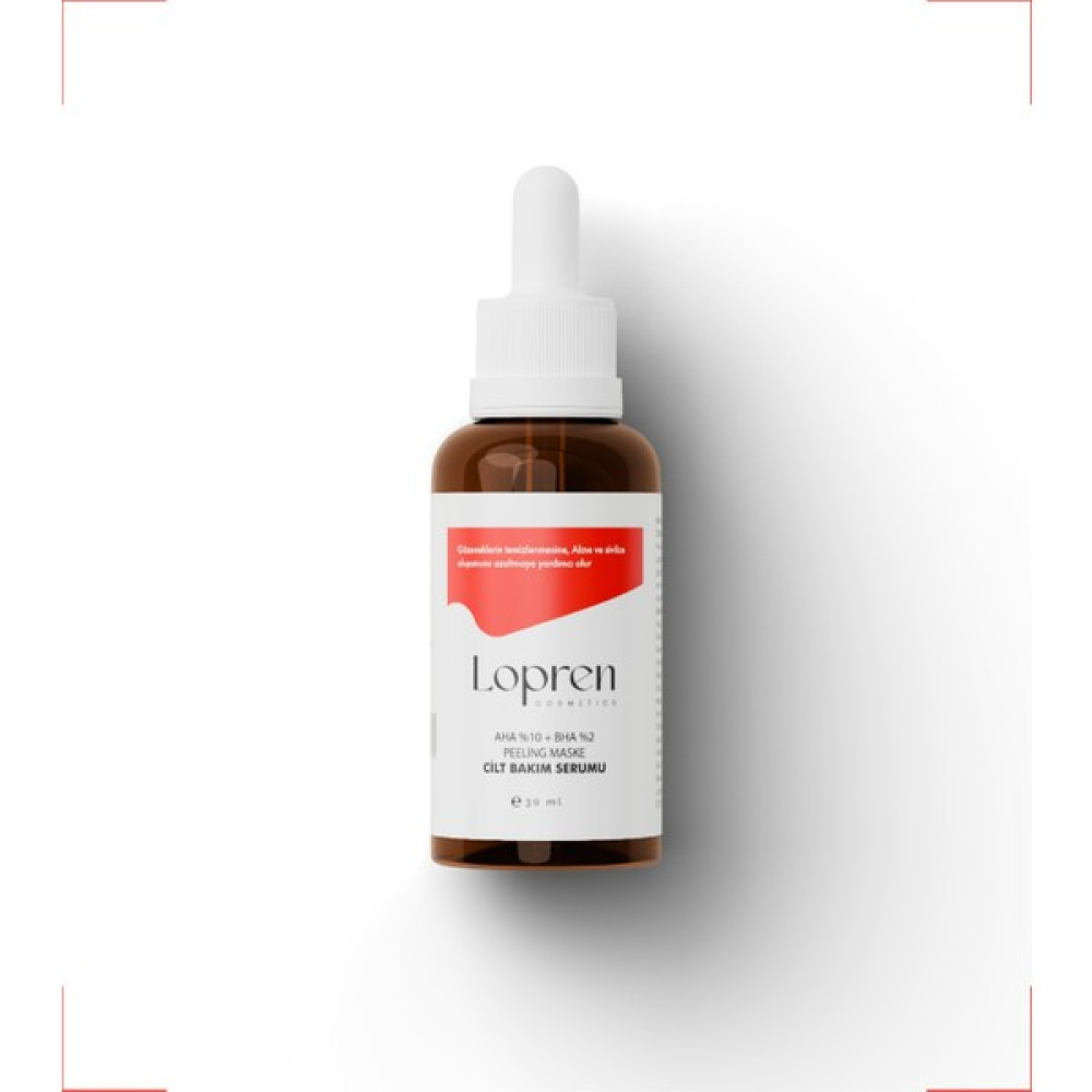 Lopren Aha %10 +Bha %2 Peelıng Maske Cılt Bakım Serumu 30 Ml Oto Boyaları Fiyatı