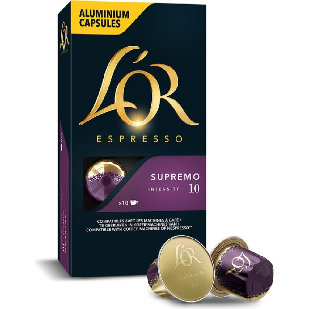 LOR Kapsül Kahve Espresso 10 Supremo 10lu - 10 Adet Diğer Fiyatı