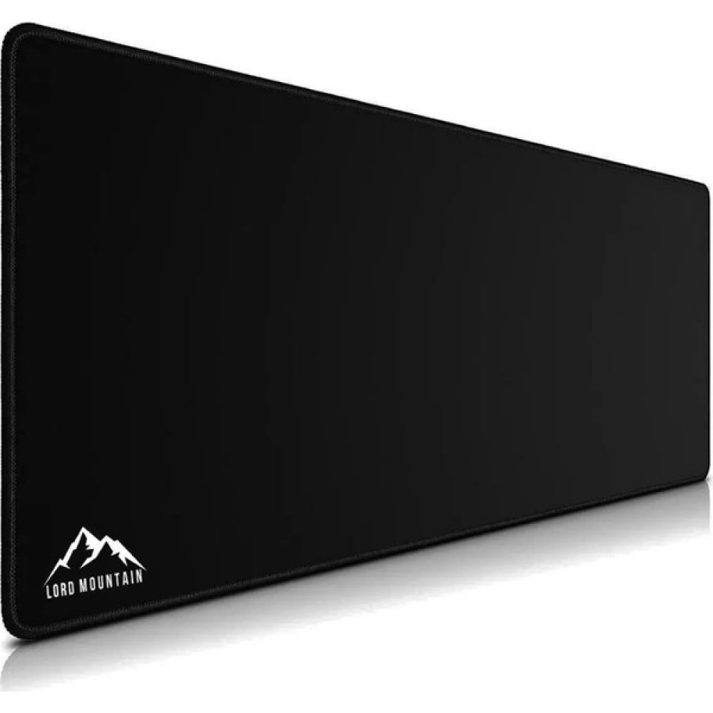 Lord Mountain 90X40 Oyuncu Gamer Mouse Pad,fare Altlığı,kenar Dikişli Mouse Pad,kaymaz Taban,ofis Tipi Mouse Pad - Siyah Mouse Pad Fiyatı